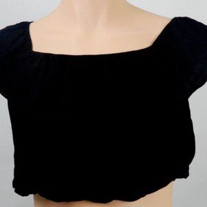 so rad by A TV Junior's Shirt Size S Black Off the Shoulder Top   NWT (SL011)